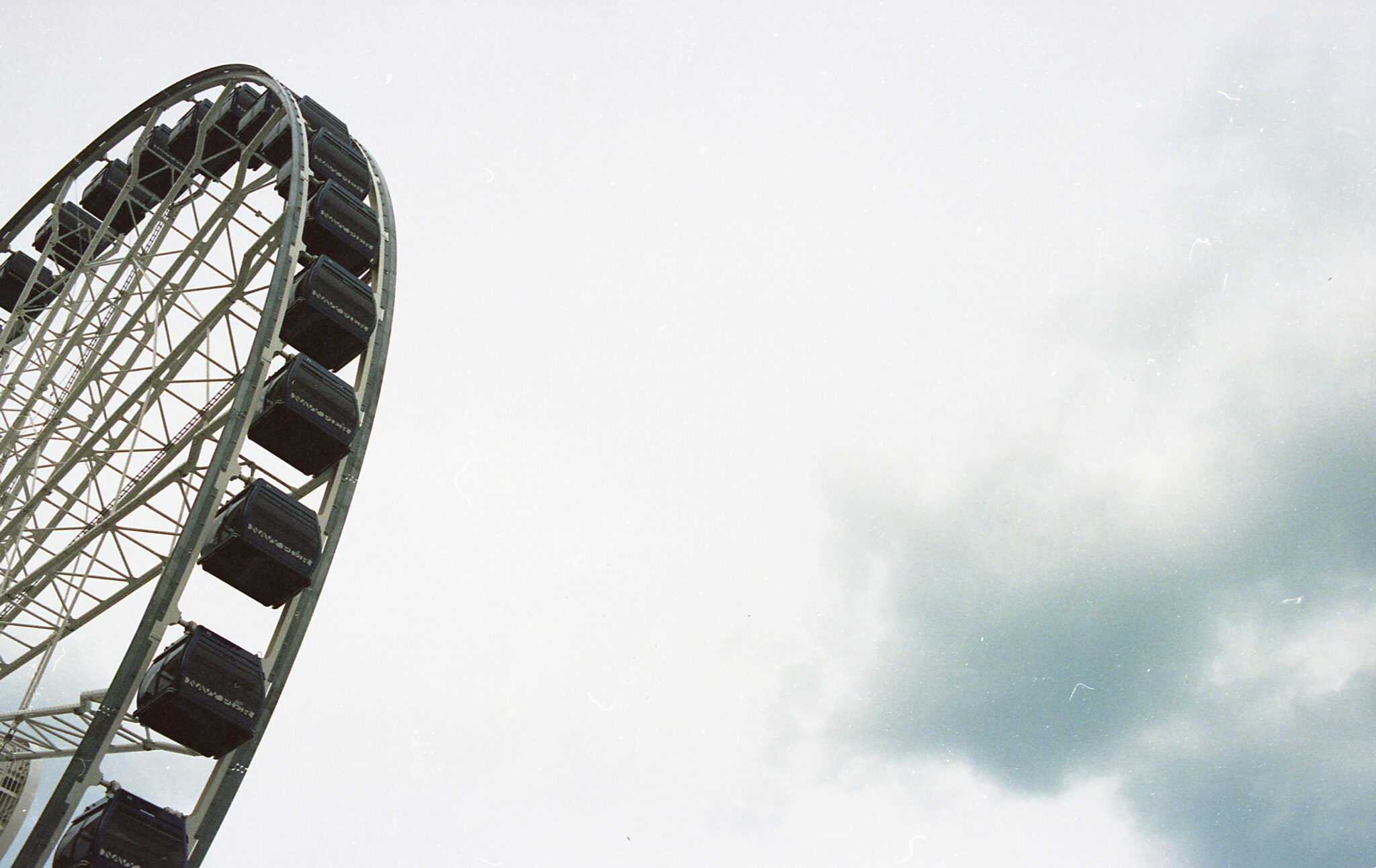 Part of a ferris wheel